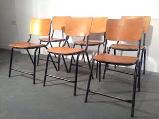 Vintage Stacking Chairs - Original Compulsive Design