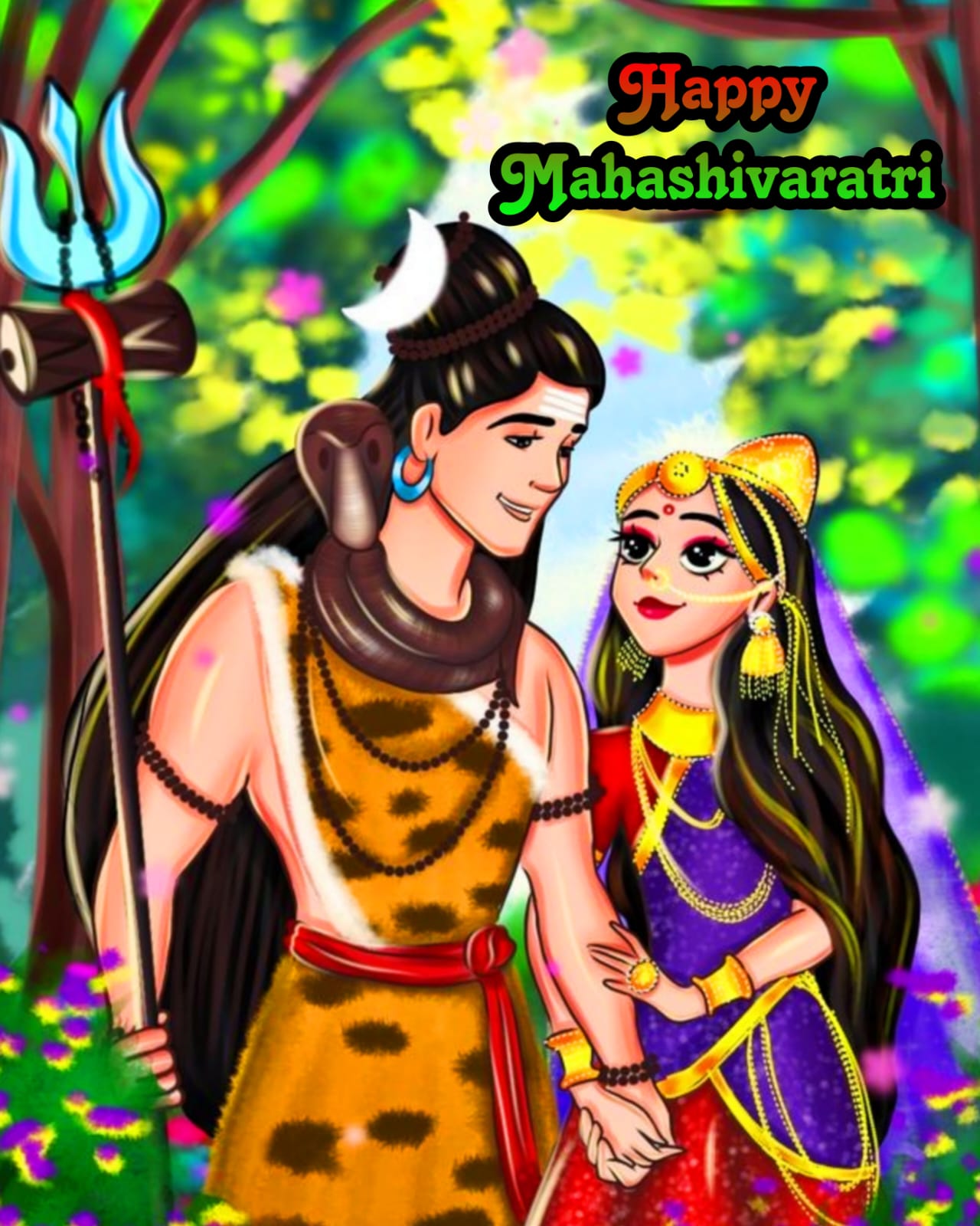 Happy Maha Shivratri photo images wallpapers in Hindi
