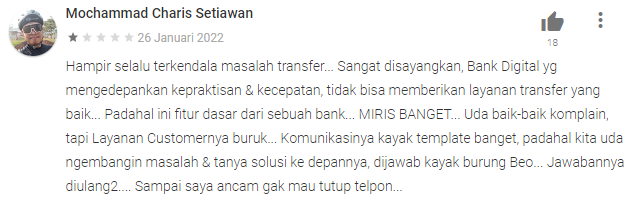 Hati-Hati Nabung di Bank Jago! Uang Hilang & Pelayanan CS Buruk