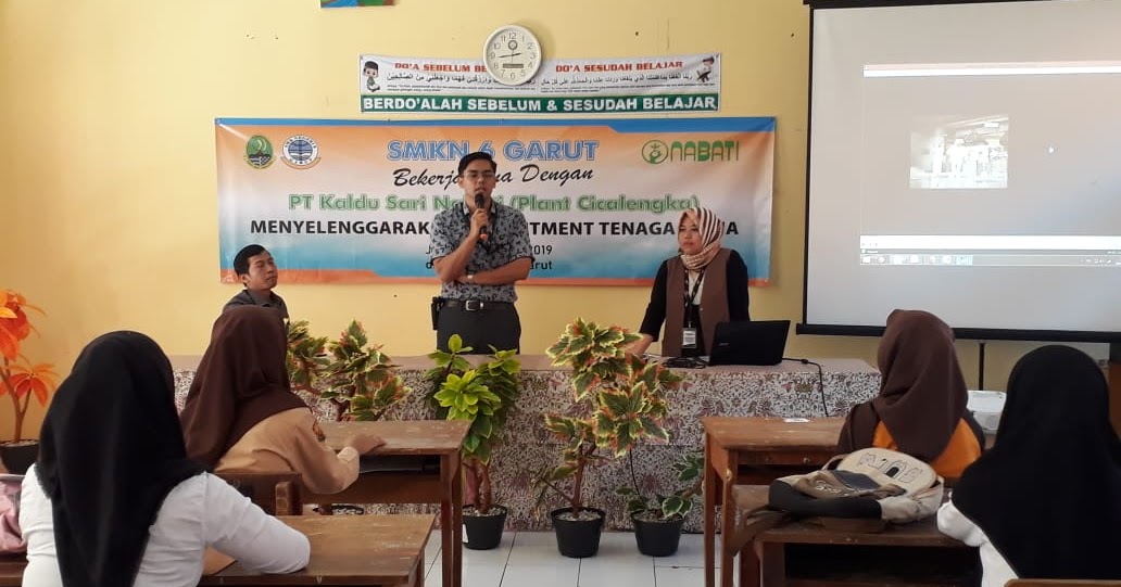 SMK Negeri 6 Garut Gelar Rekuitment Tenaga Kerja - Guneman