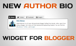 Author Box for Blogger