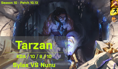 Tarzan Sylas JG vs Nunu - KR 10.13