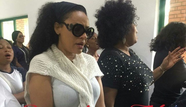 PHOTOS: Ini Edo, Rita Dominic, others join Eucharia Anunobi as she buries her only son