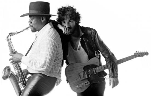 Clarence Clemons y Bruce Springsteen