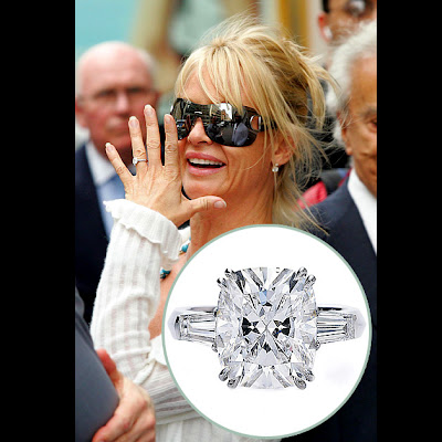 Nicolette Sheridan diamond engagement rings