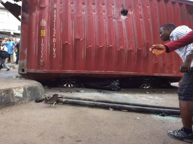 Driver of Ojuelegba killer container arrested, detained
