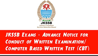 JKSSB New Exam Calendar Out– Download Pdf