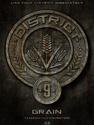 The Hunger Games District 9 Grain Poster