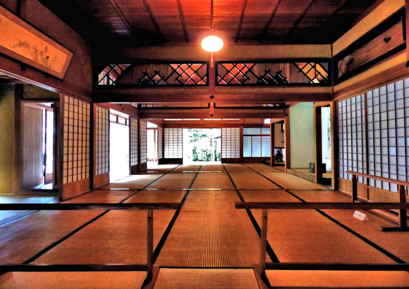 Tatami mats, the traditional Japanese flooring that was originally only for the elite and wealthy.