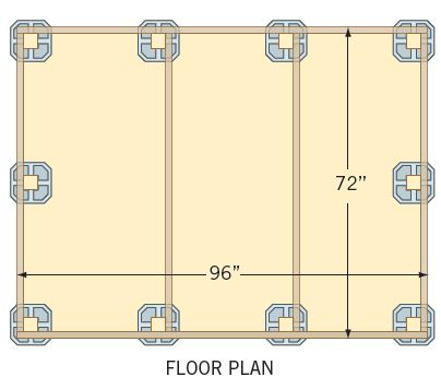 DIY Shed Floor Plans