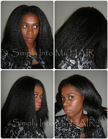 Long straight crochet braids