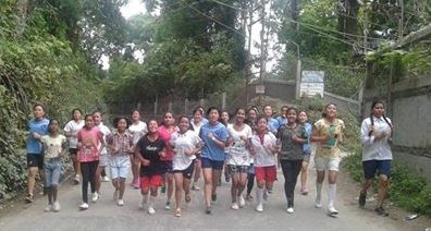 Roshni running 8 hour run - Runtastics "Dilse in Mumbai" supporting OROP for Indian Soldiers