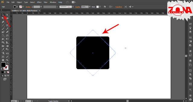 Cara Membuat Logo Carrefour dengan Adobe Illustrator CS6