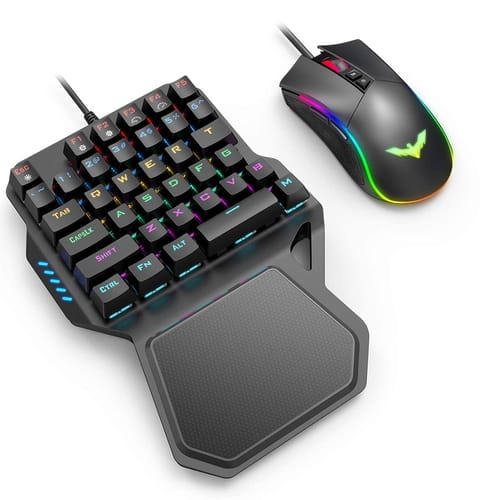 Review Havit One Handed Gaming Keyboard and Mouse