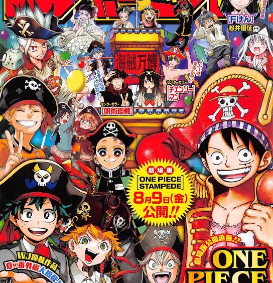 Todas as ToCs da Shonen Jump em 2023