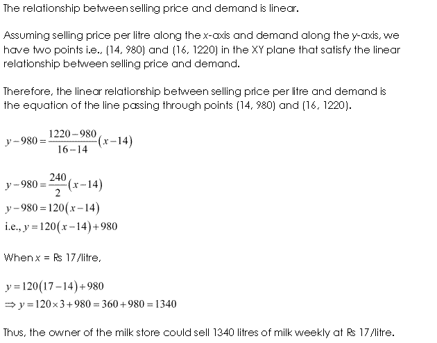 Solutions Class 11 Maths Chapter-10 (Straight Lines)