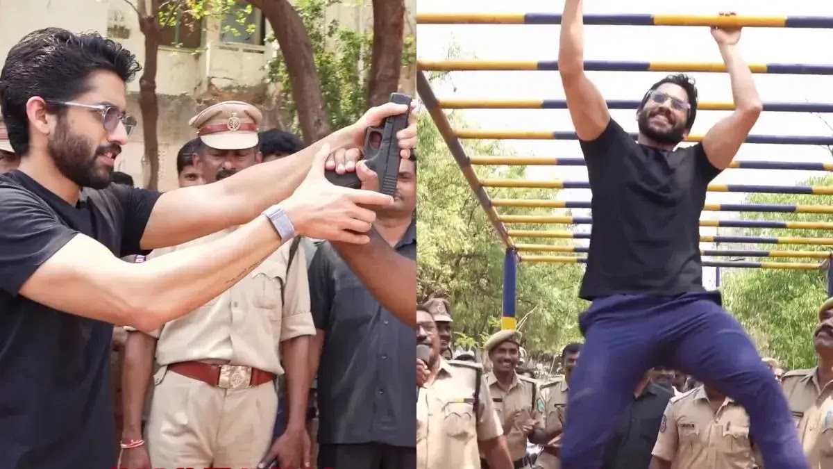Naga Chaitanya Accepts The Challenge By A Real Police, Fan Says 'Fit To The Core'.