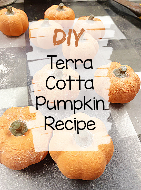 terra cotta pumpkins with overlay