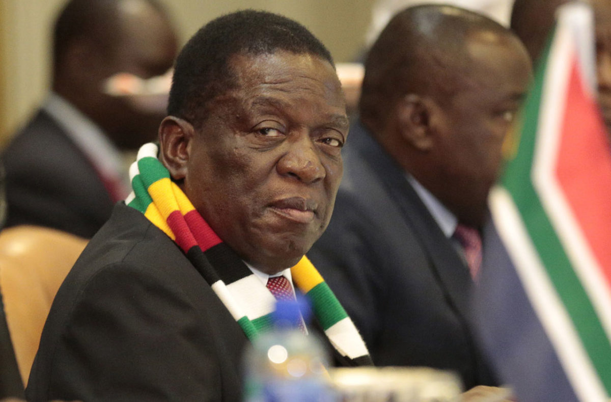 President Emmerson Mnangagwa