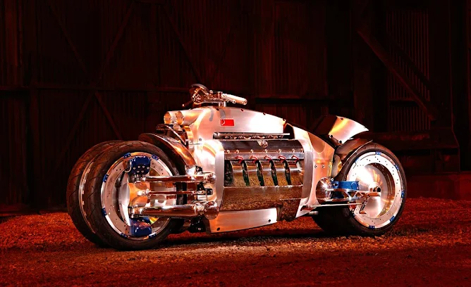The 2003 Dodge Tomahawk 500 HP Horsepower V10 Motorcycle Concept that you probably don't remember...