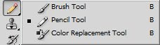 Photoshop pencil tool