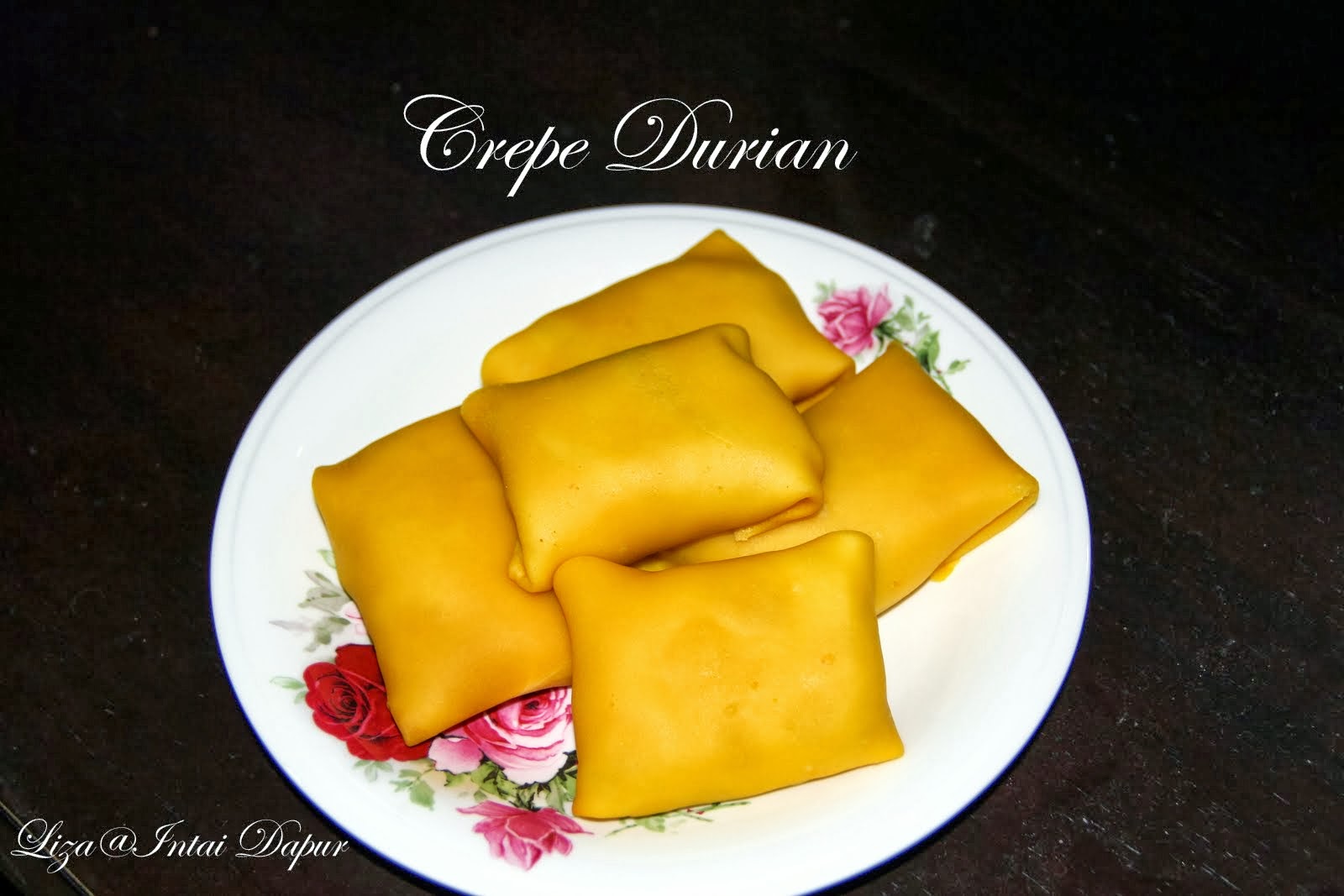 My Resepi Durian Crepe - Rungon f