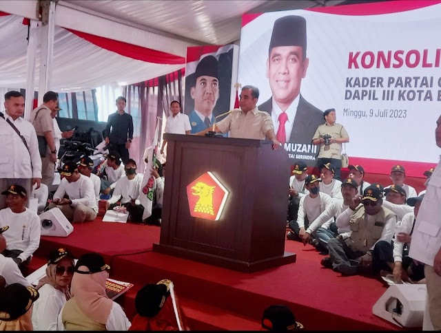 DPC Gerindra Kota Bekasi Gelar Acara Konsolidasi dan Ramah Tamah Dengan Bacaleg Partai Gerindra Dapil 3 Kota Bekasi 