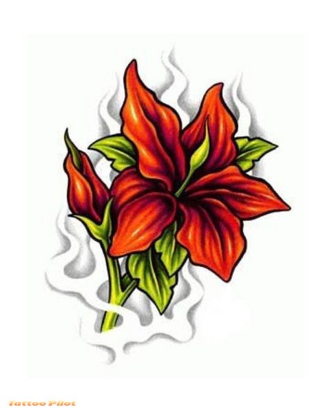 Flower tattoo designs are basic and they're going to absolutely in no ...