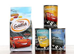 disney pixar Cars 3 Pepperidge Farm Goldfish & Campbell's Soup 