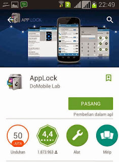 Download Aplikasi AppLock