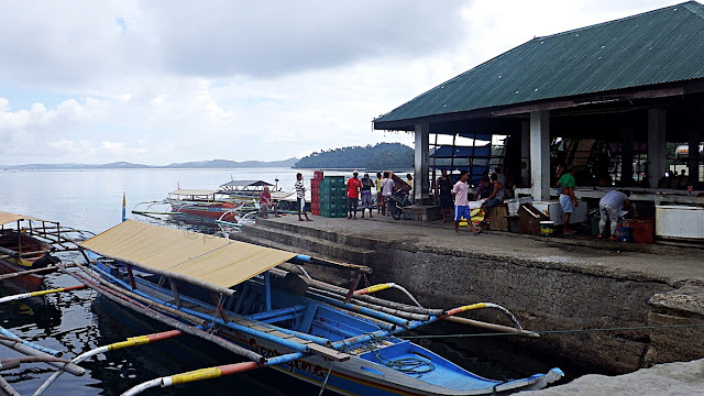 pier and wet market of Lavezares Northern Samar