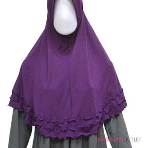 Radeeva Kerudung Instan Bergo Alea - Dark Purple