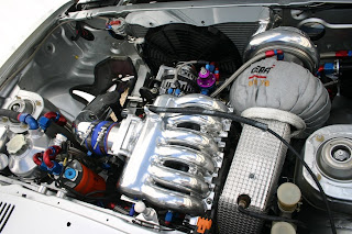 Drag Car Engine