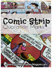 My students had so much fun with this Comic Strip Quotation Marks lesson!  This would be great for any 3rd - 5th ELA grade classroom.  