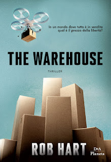 La copertina del romanzo thriller The Warehouse