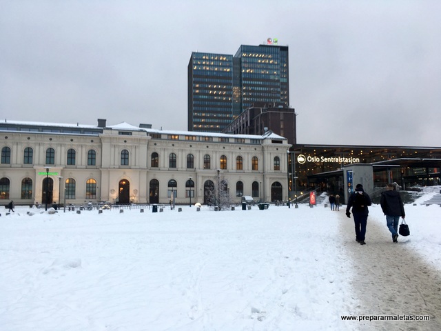 Estación central de Oslo