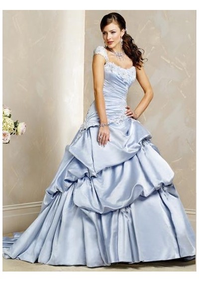 Beautiful Colorful Fashion Wedding Dresses