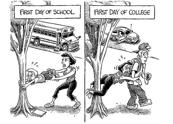 First Day of College