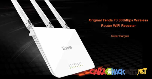 Cara Setting Tenda F3 300Mbps Network Wireless Router Wifi Repeater Lengkap