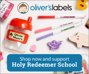 Shop Oliver’s Labels Holy Redeemer School