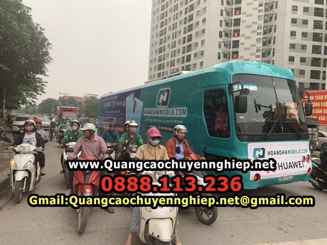 Quảng cáo roadshow đường phố hiệu quả