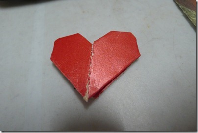 heart origami <3