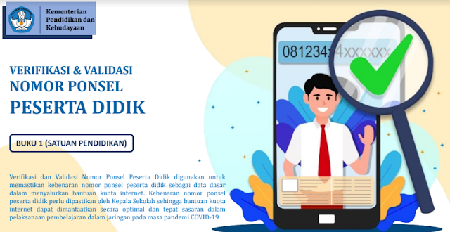 Panduan Cara Verifikasi dan Validasi (Verval) Nomor Ponsel Peserta Didik