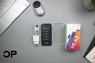 محتويات صندوق هاتف Xiaomi Mi A3