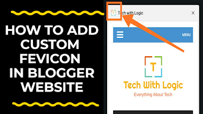 How to Add Custom Fevicon in Blogger or WordPress ?