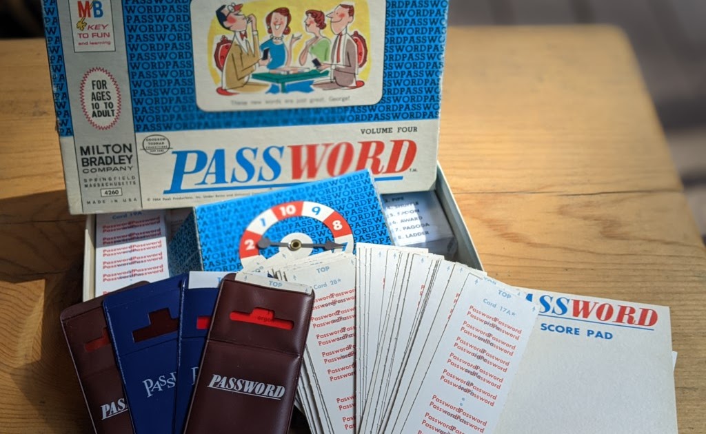 Vintage Password Game 9th Edition 1966 Original Factory Sealed