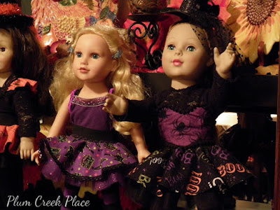 Halloween Costumes for the dolls - Little Jo's Doll Party