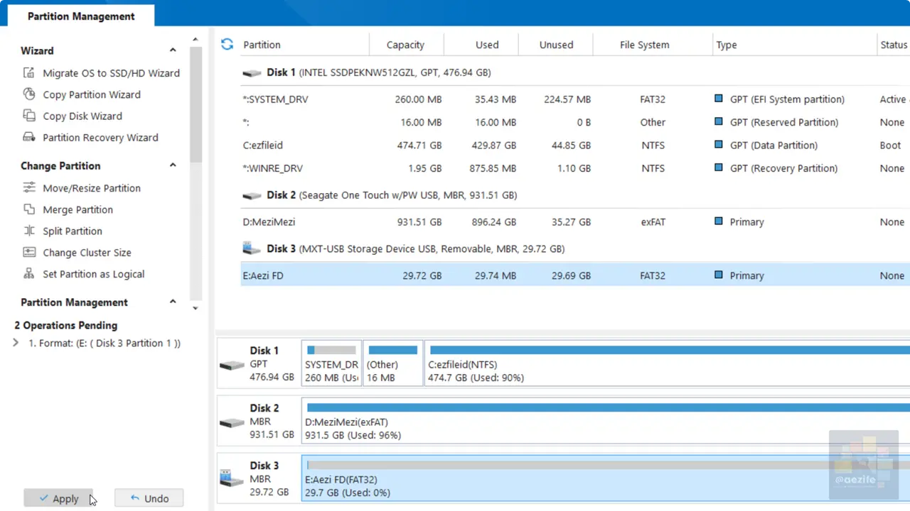 Software Format Flashdisk Terbaik & Powerful by @aezife