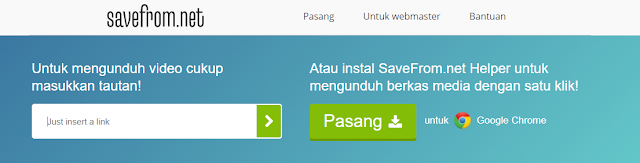 Cara Download Video Youtube Pake Savefromnet