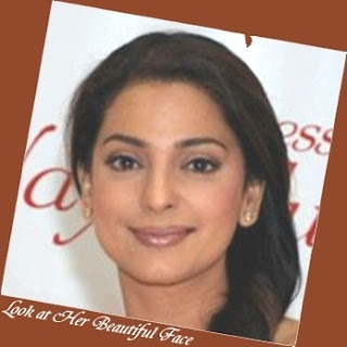 Juhi Chawla Face Shape